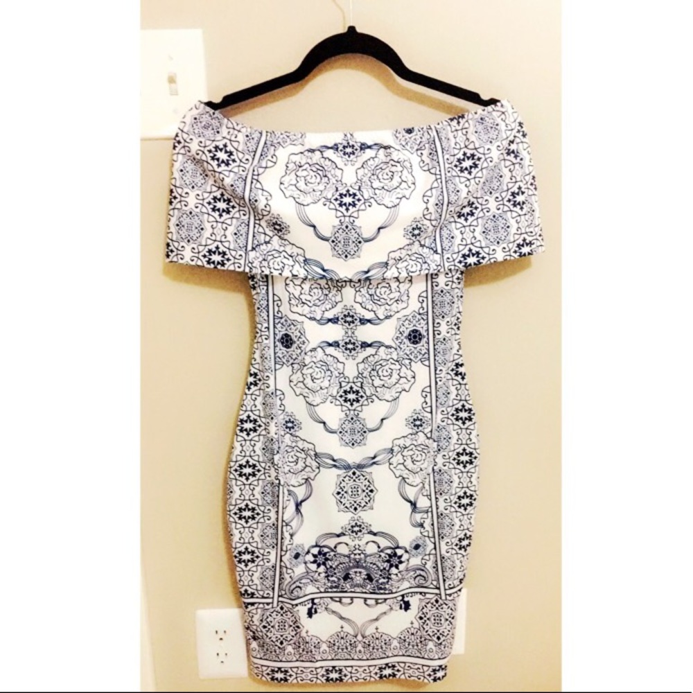 Off the shoulder dress